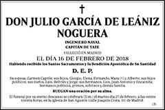 Julio García de Leániz Noguera